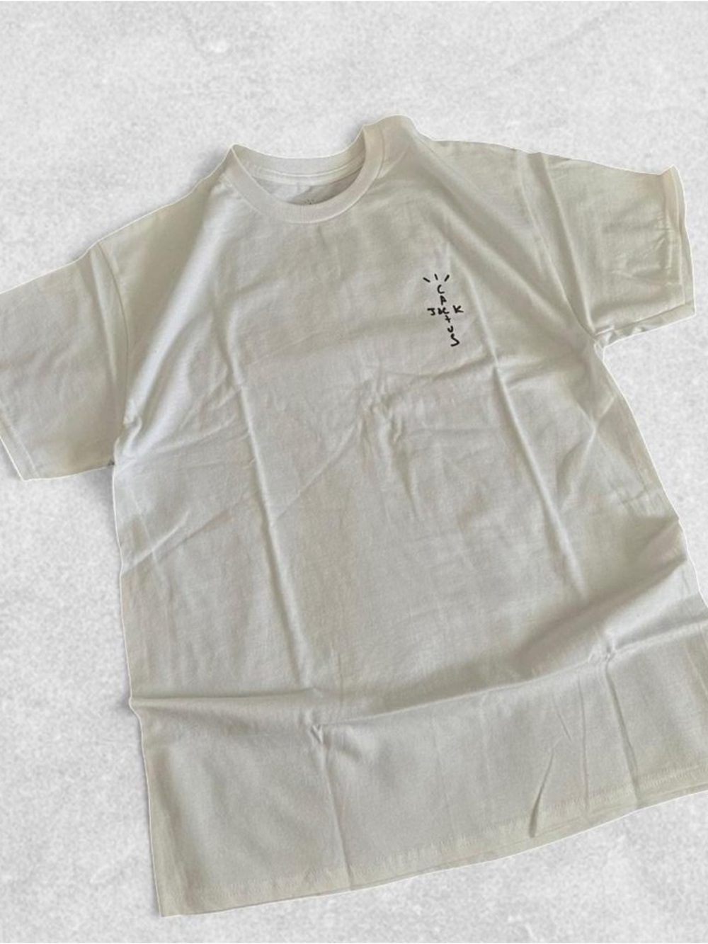 Cactus Jack by Travis Scott White Short Sleeve Graphic Tee